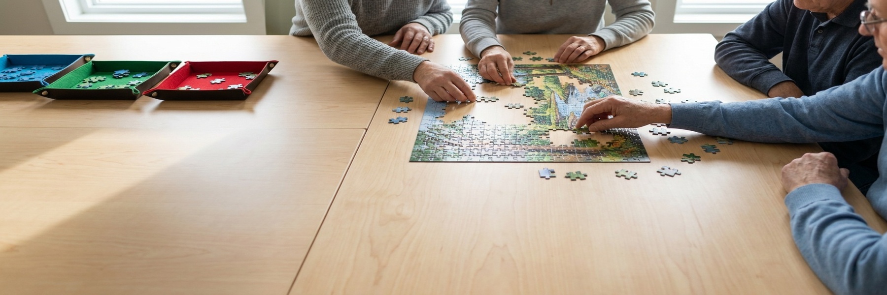Puzzle Piece Mosaic