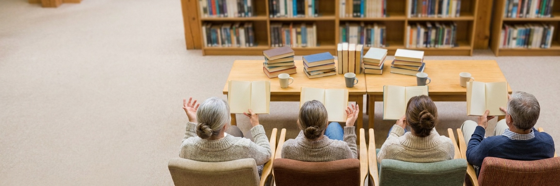 "For the Love of Books" Book Club