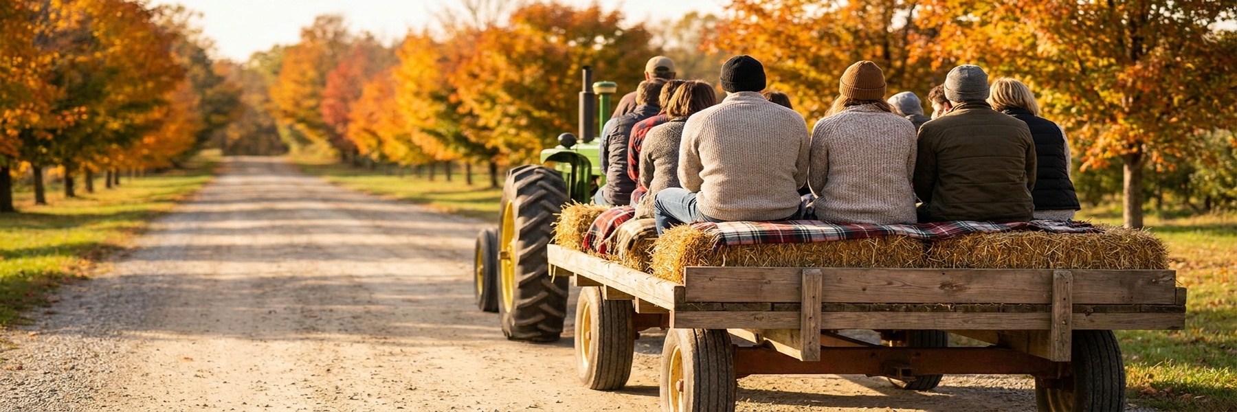 Fall Hayride in Ellisville Park