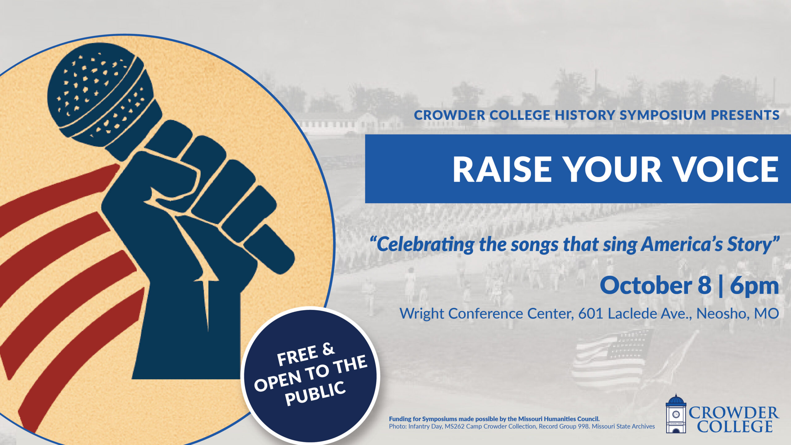 History Symposium: Raise Your Voice
