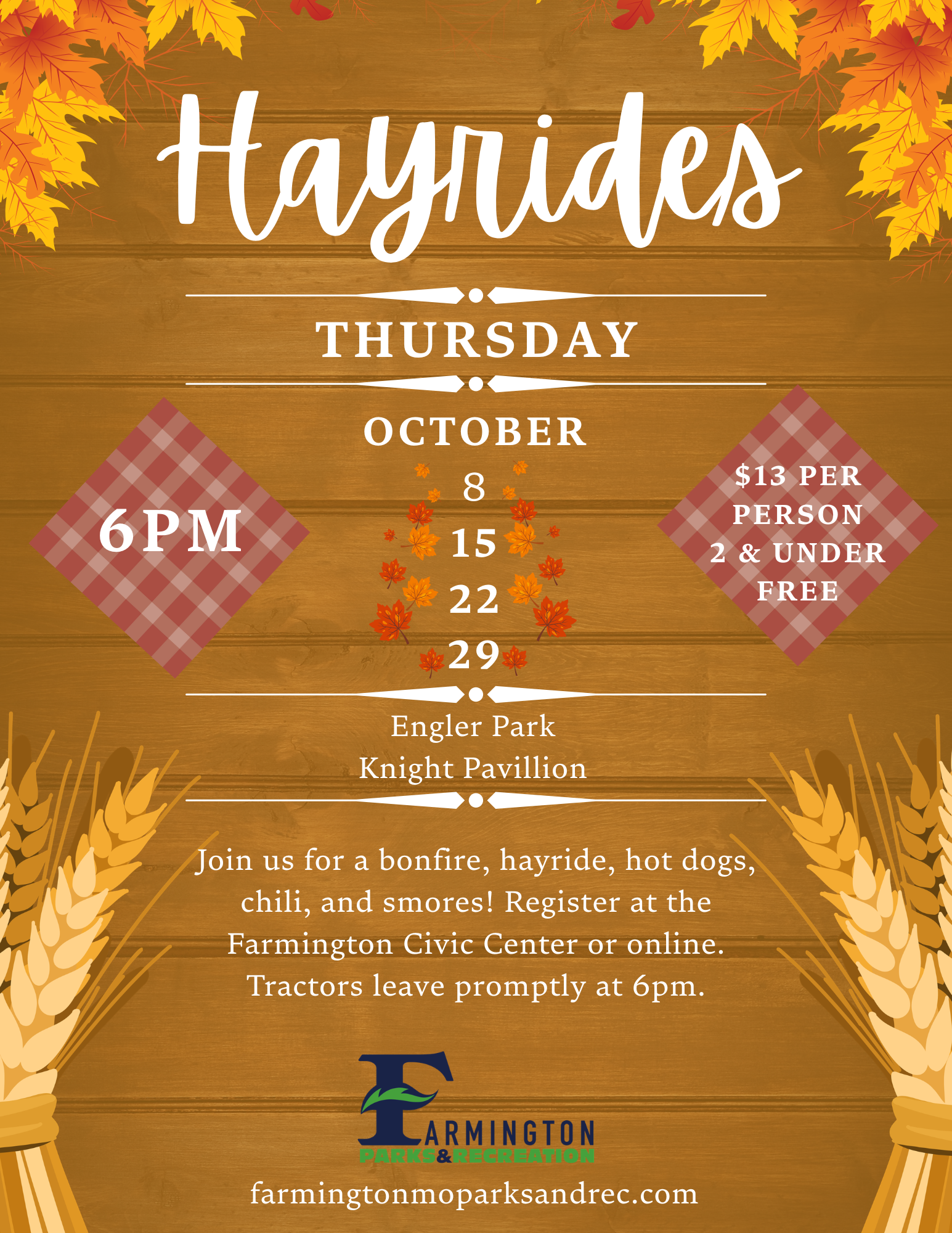 Fall Family Hayrides