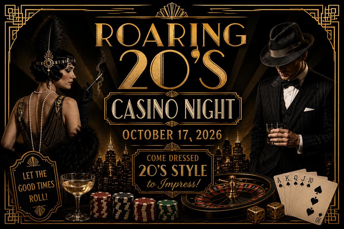 Roaring 20's Casino Night for Guide Dogs of America