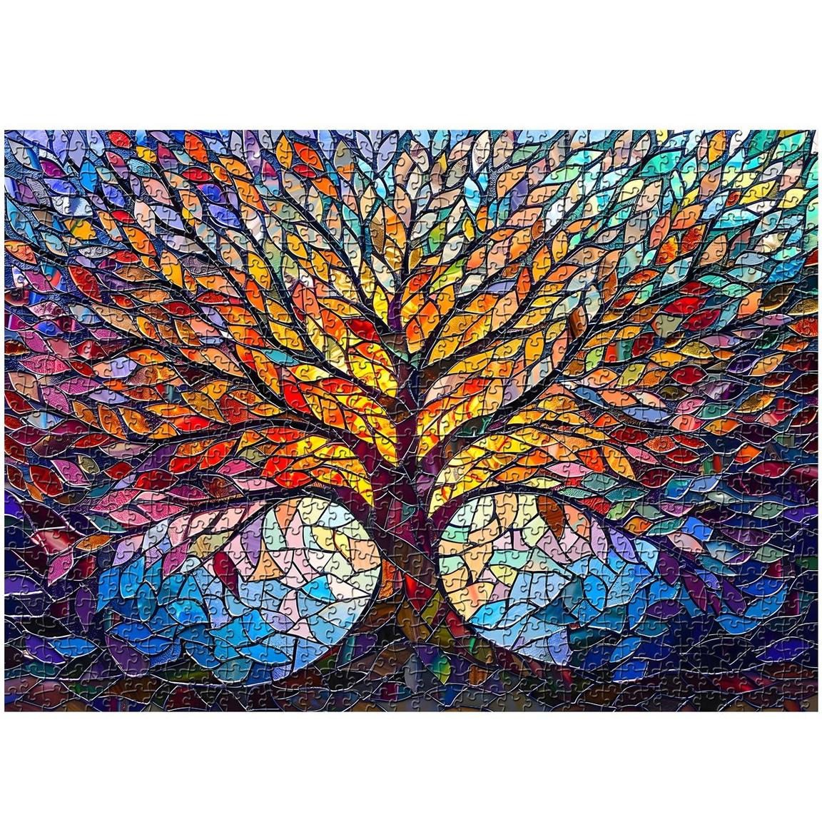 Puzzle Piece Mosaic