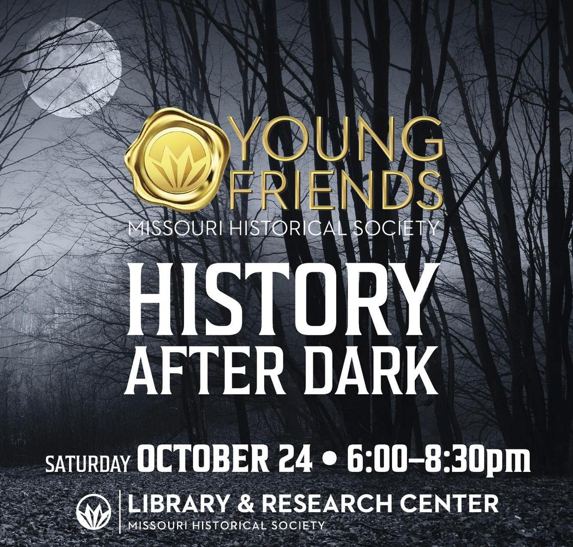 Young Friends History After Dark