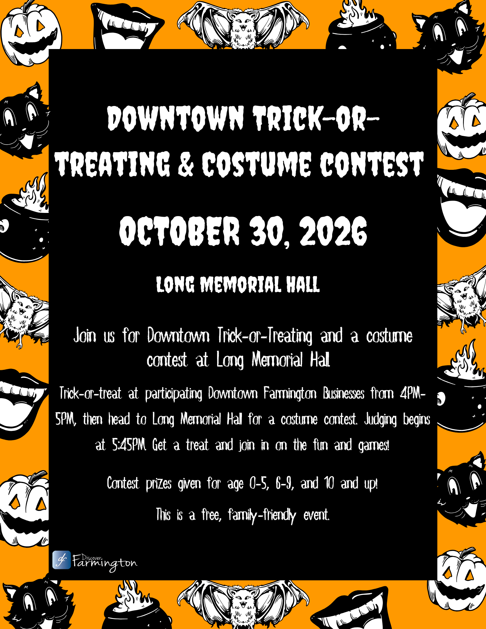 Downtown Trick-or-Treating & Costume Contest