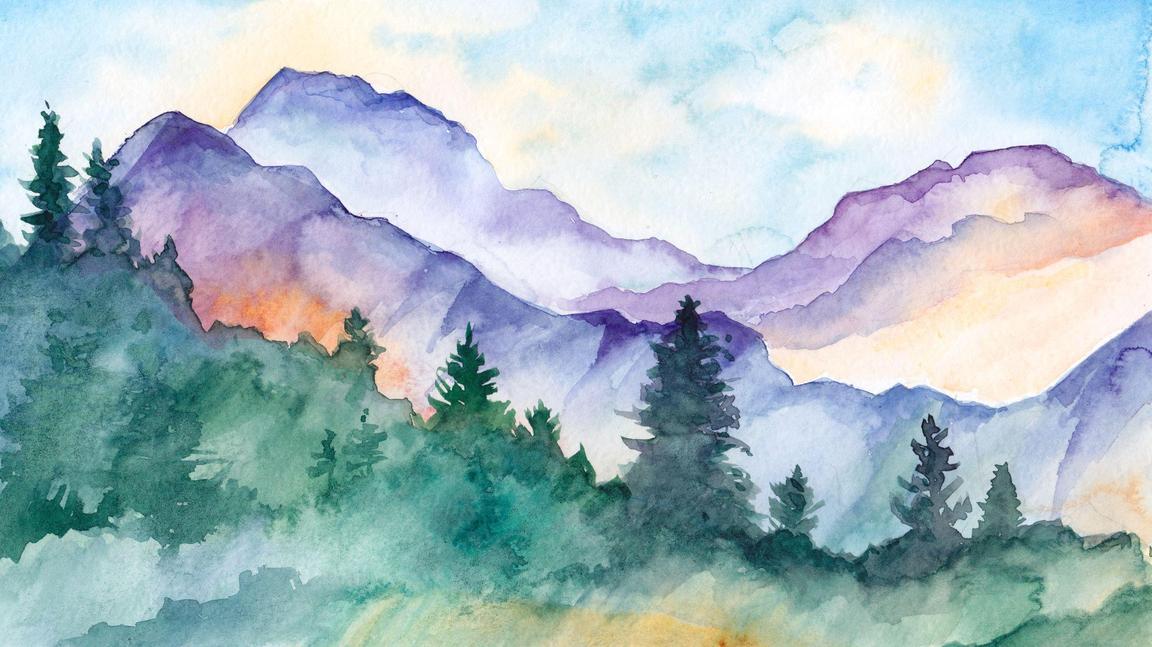 Watercolor Landscapes