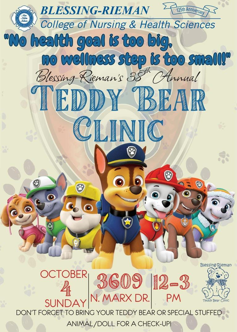 Blessing-Rieman's 38th Annual Teddy Bear Clinic